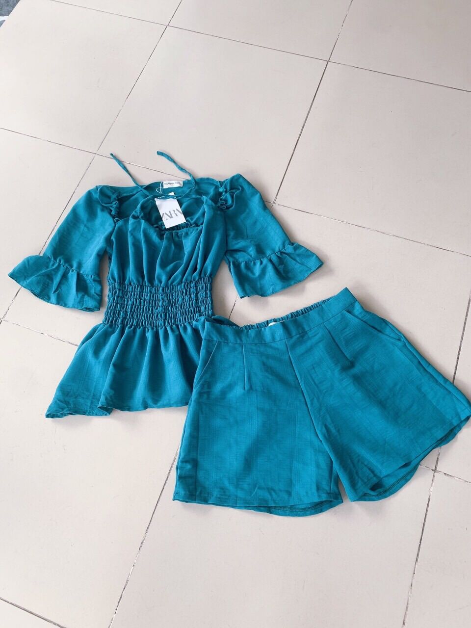 [Shop Táo Đỏ bigsize 50kg-90kg] Set áo yếm + short