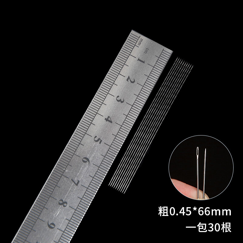 Kim xâu hạt siêu mịn kim dài nhỏ kim nhỏ kim khâu tay kim xâu hạt kim xâu vòng tay vòng cổ đeo thủ công diy