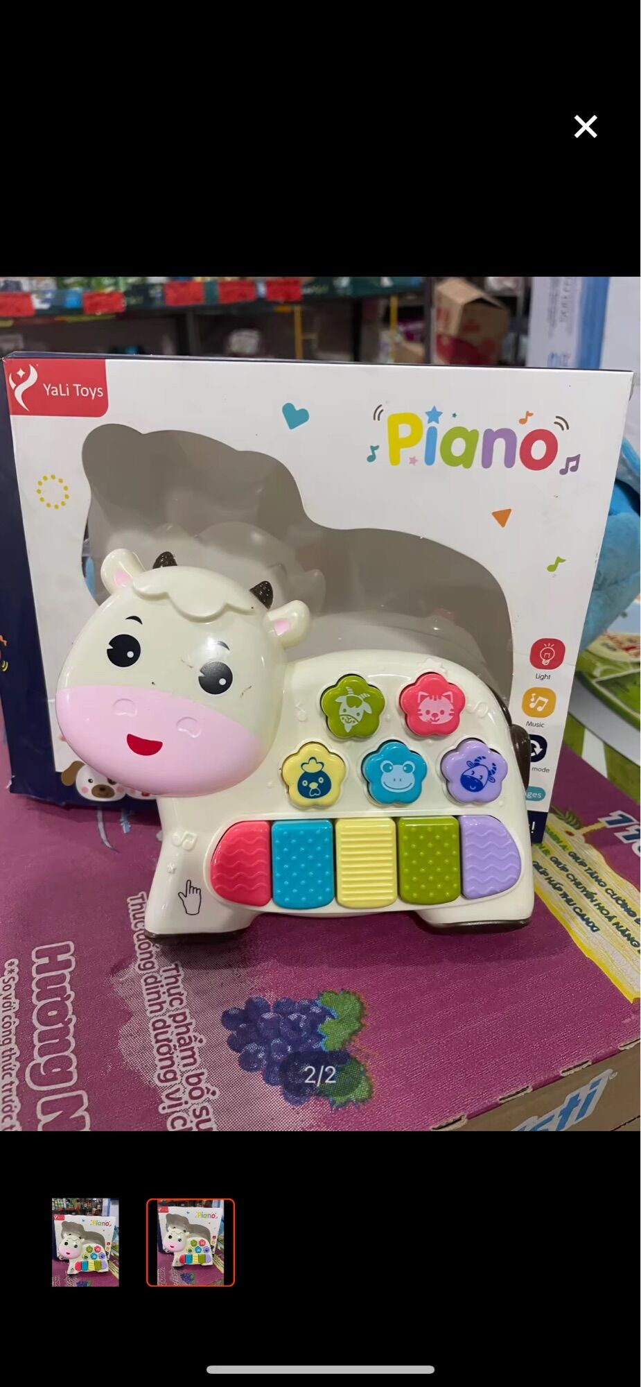 ——- Đồ chơi đàn piano hình cừu- hkm