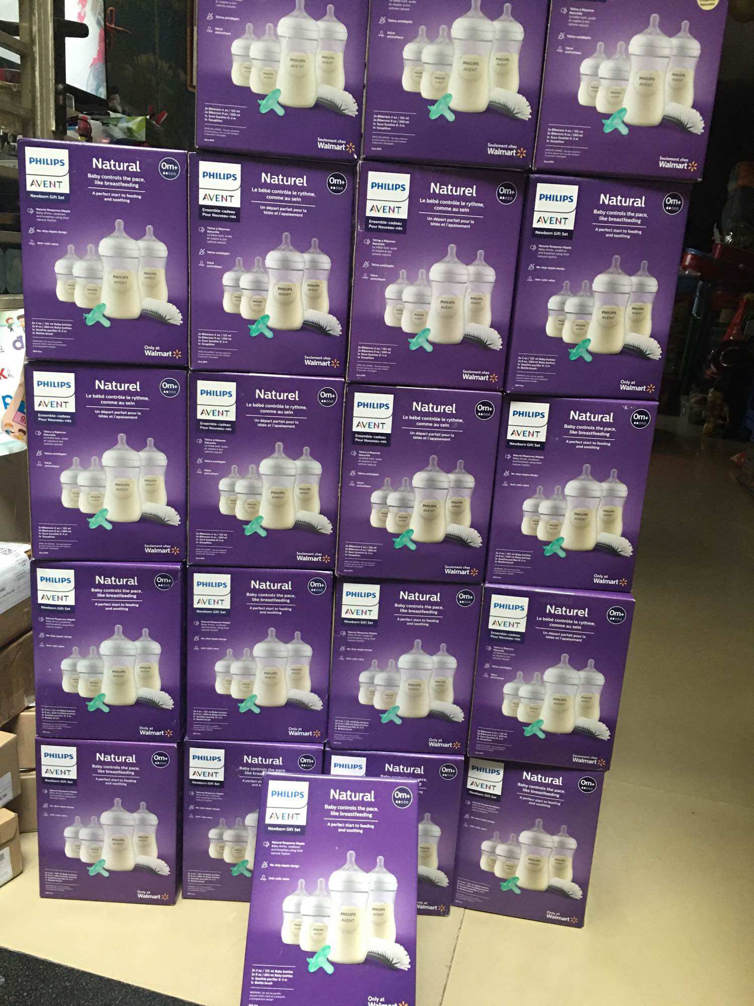 BÌNH SỮA AVENT 125Ml mẫu mới [ new tách set ]