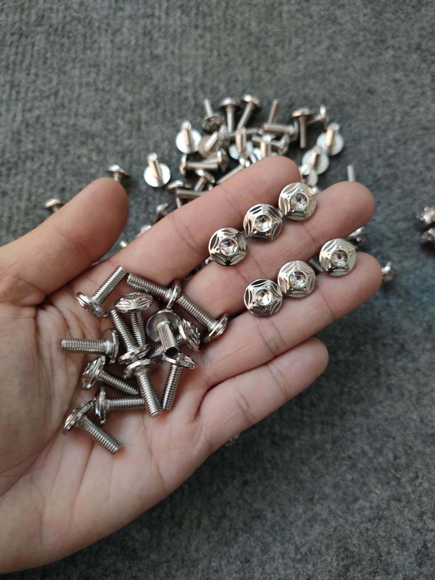 Ốc salaya gắn dàn áo 5li xoắn , nhuyễn