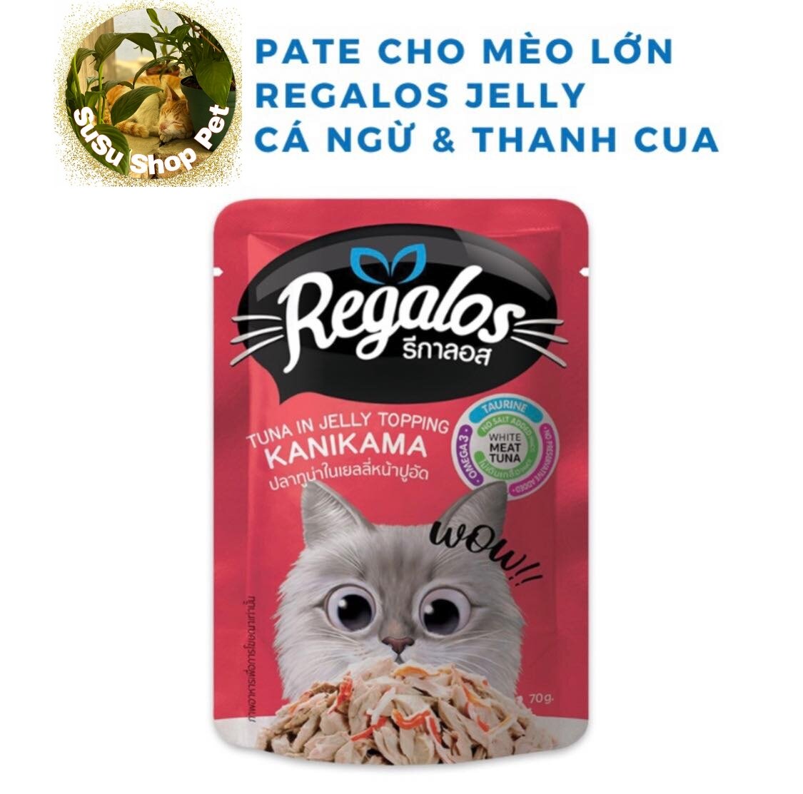 PATE REGALOS - GÓI 70GR [Combo 10 gói]
