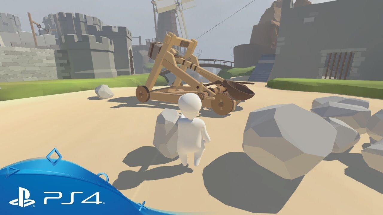 Đĩa chơi game PS4: Human Fall Flat