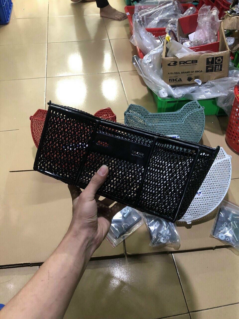 Rổ Scoopy Full phụ kiện ốc gắn