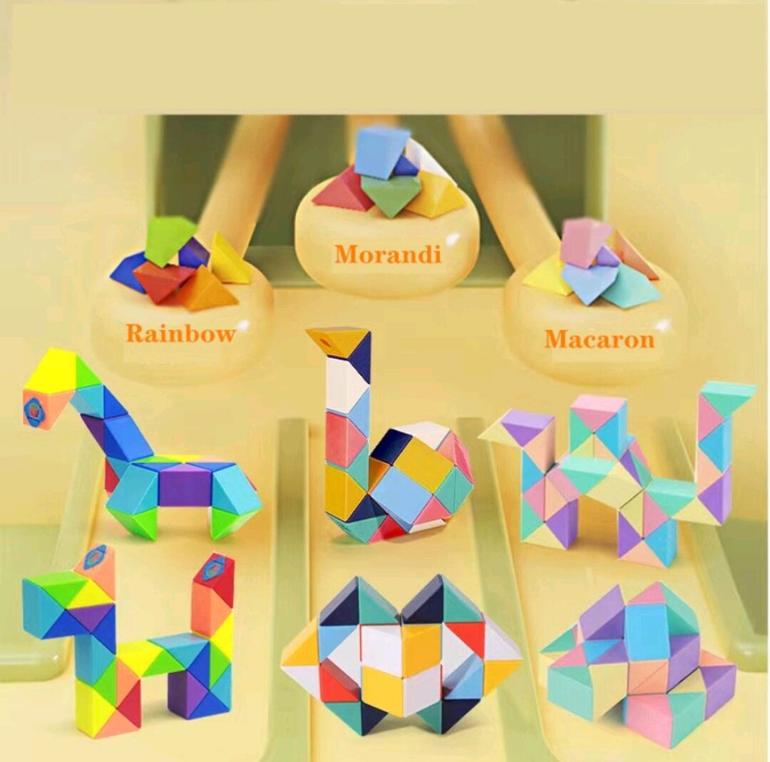 Rubik rắn/Rubik biết thể nhiều biến hoá chất liệu nhựa abs đồ chơi sáng tạo thông minh nhiều mẫu lựa chọn