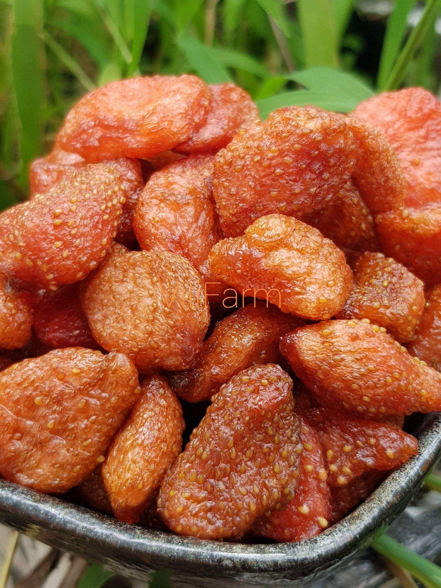 Dâu tây Đà Lạt sấy lạnh ít đường 200g