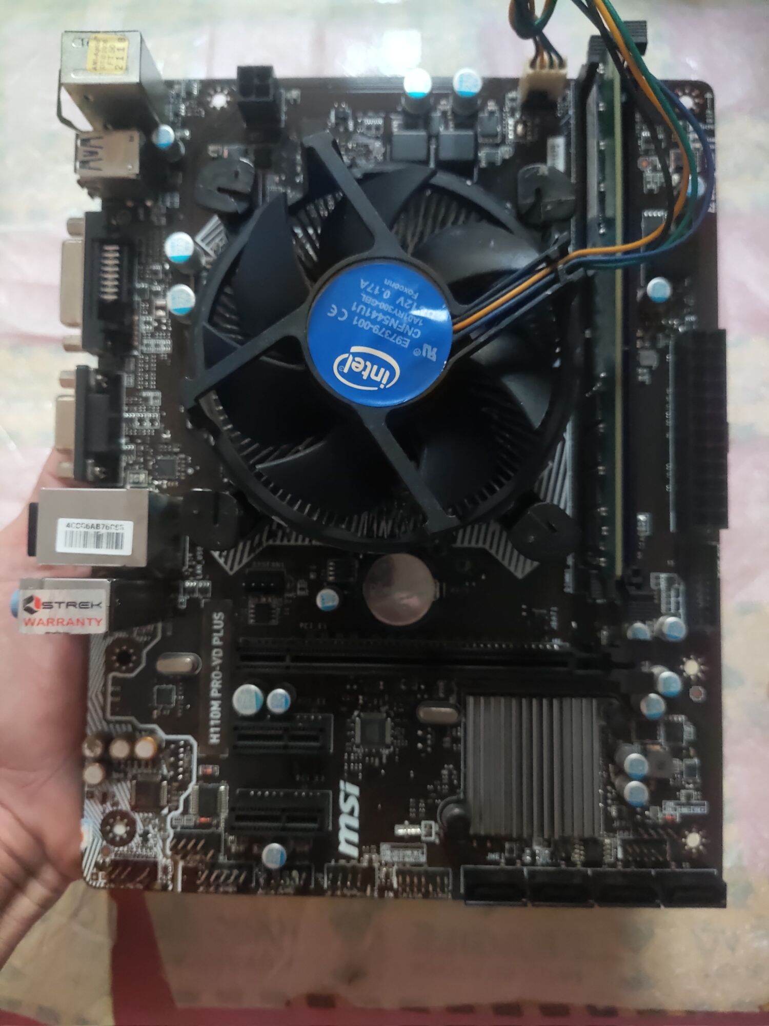 main h110 + i5 6500 + ram 8g(gửi chi tiết sp trước khi gói)