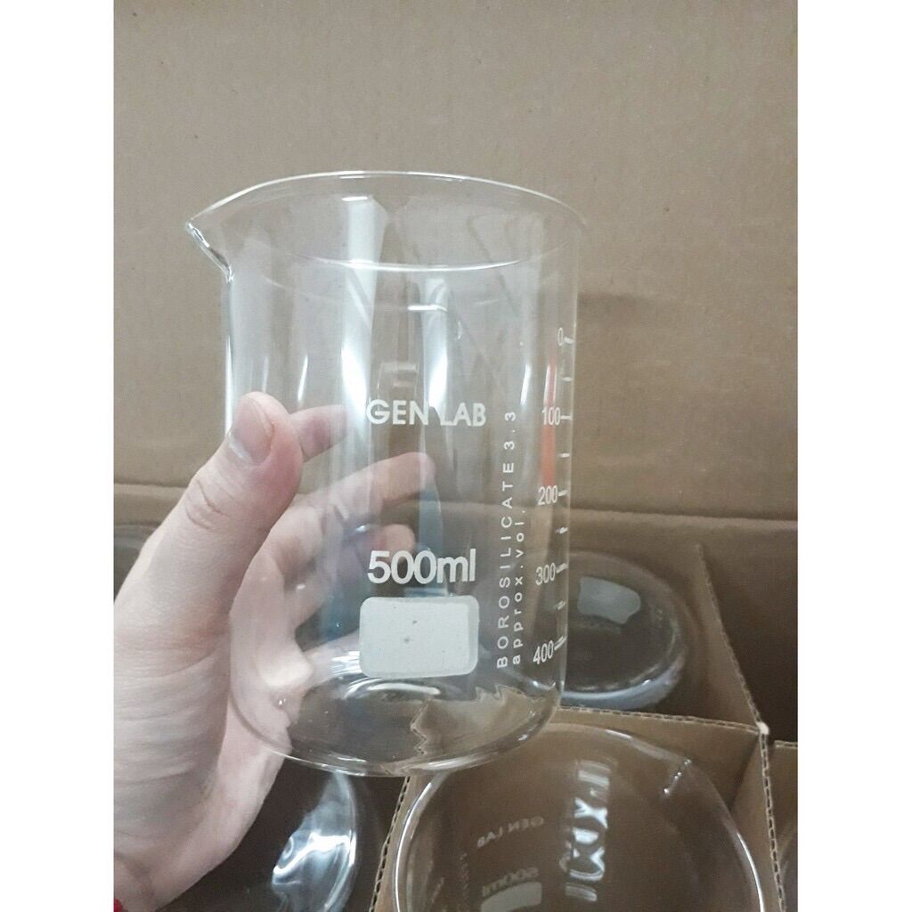 Cốc thủy tinh chịu nhiệt tốt 500ml