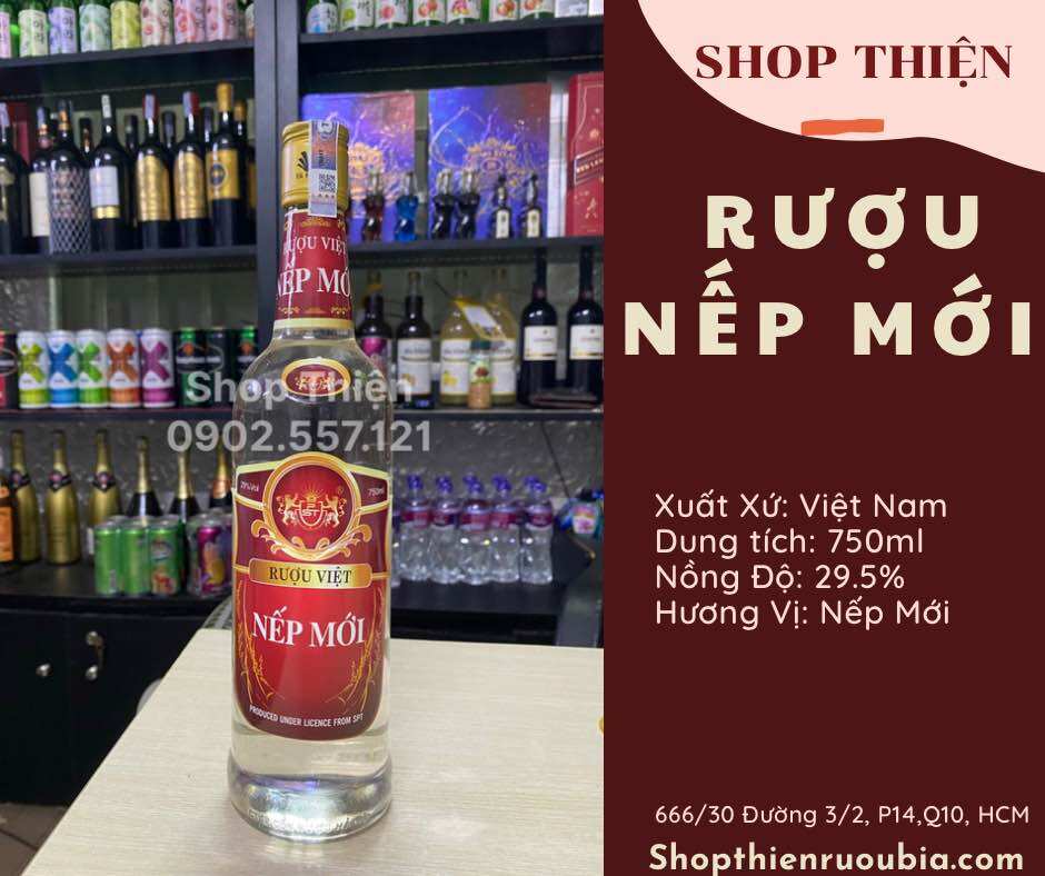 Nếp mới việt nam 29.5 750ml