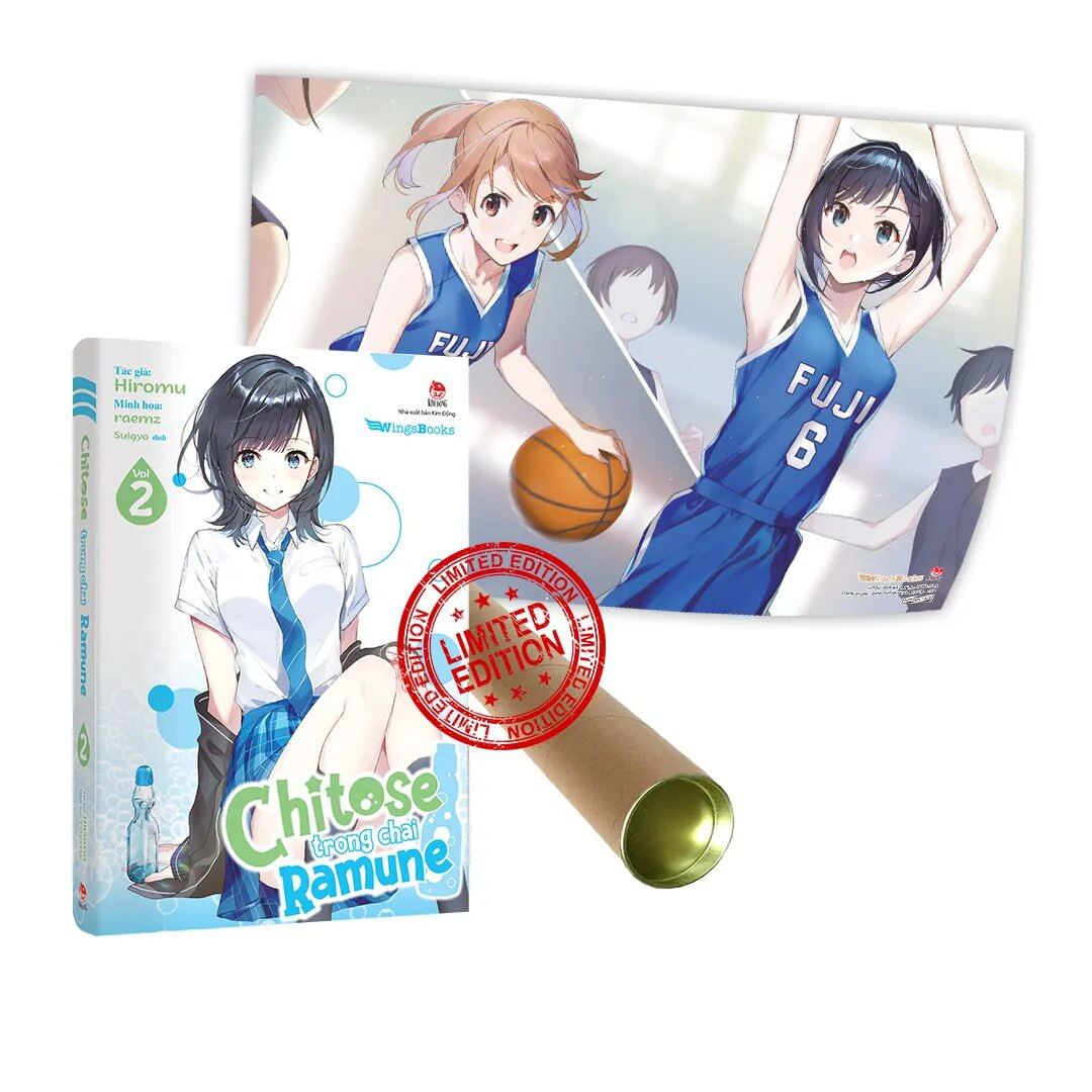 Chitose Trong Chai Ramune - Tập 2 - Bản Giới Hạn (Tặng Bìa Áo Limited + Postcard + Clear Clipsheet +