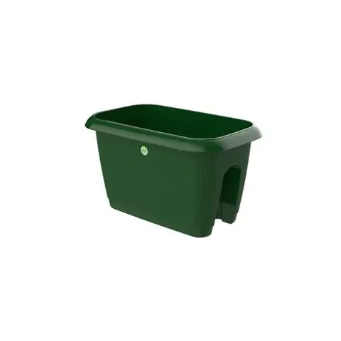 Chậu kẹp lan can hình chữ nhật dài 54cm