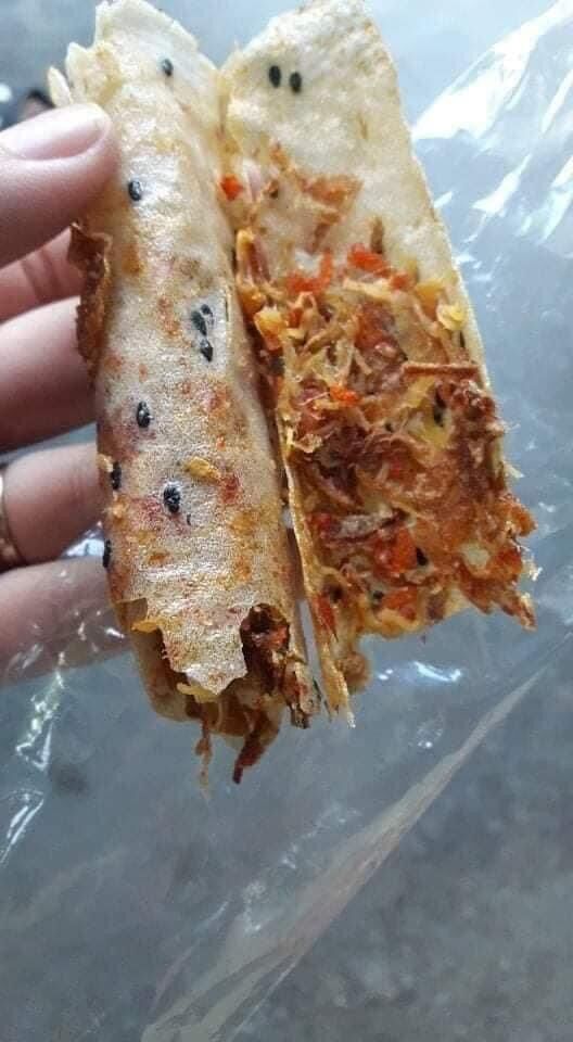 Bánh tráng cuộn mắm ruốc đặc sản Phan Rang