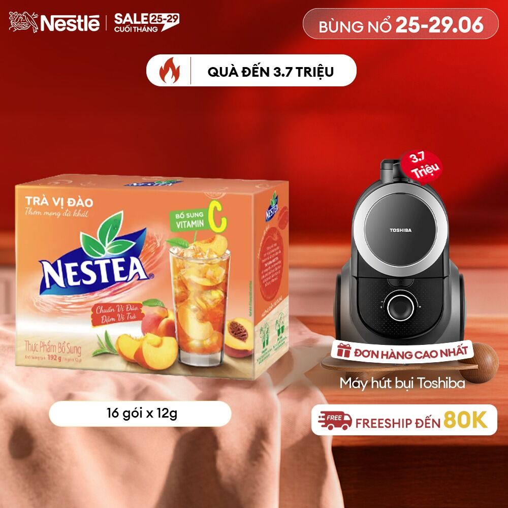 [FREESHIP TOÀN QUỐC] Thực phẩm bổ sung Trà vị đào NESTEA