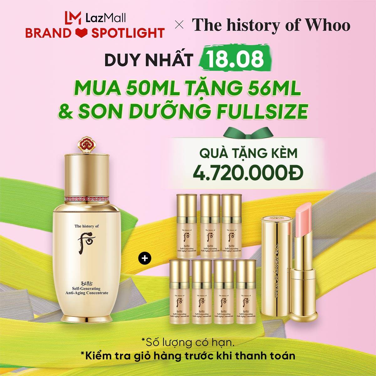 一18.8｜ngày hội一　The History of Whoo