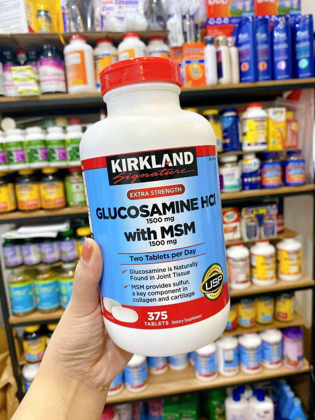 Viên uống hỗ trợ xương khớp Glucosamine 1500mg