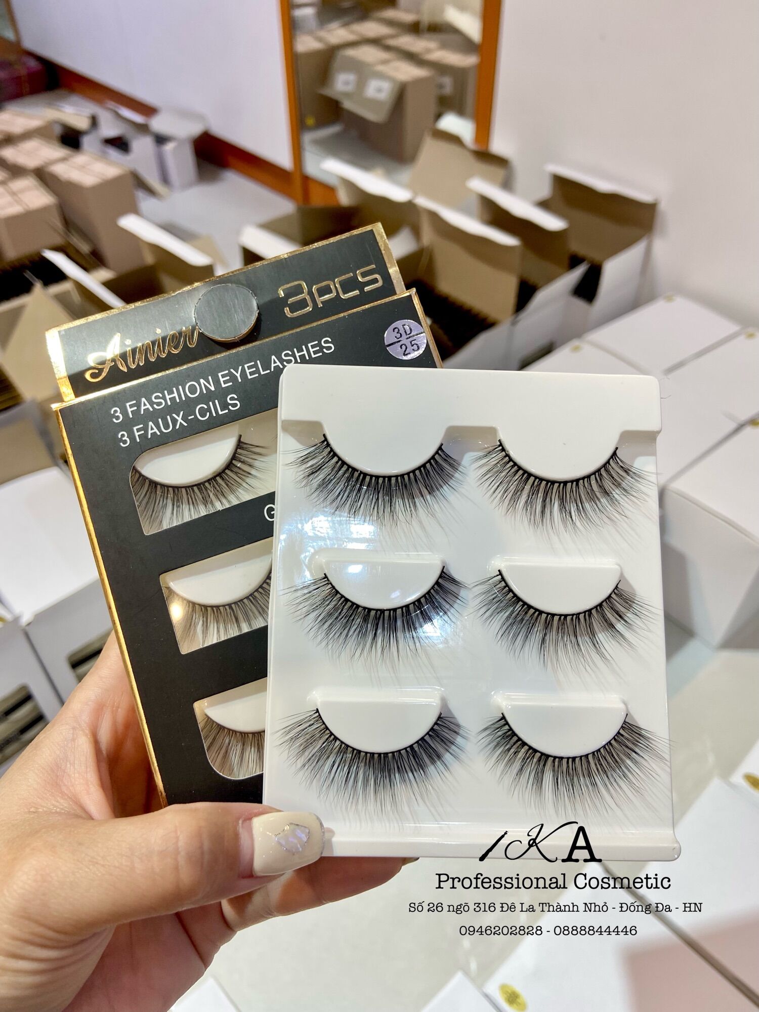 Mi giả 3D 3 đôi siêu đẹp