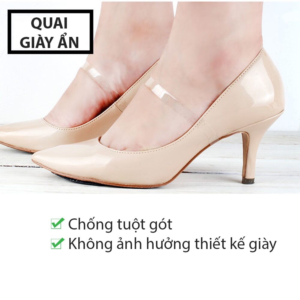 1 Cặp Dây Quai Ẩn Chống Tuột Gót Giày