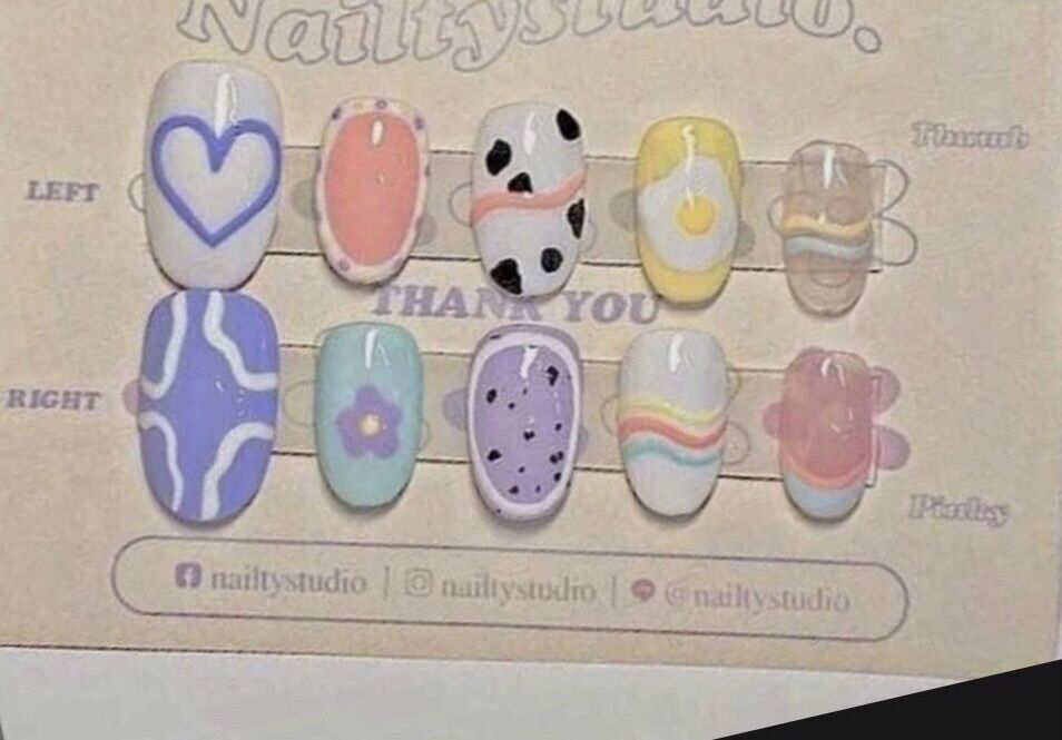 Mẫu NailBox dễ thương - Làm Theo yêu cầu đo size