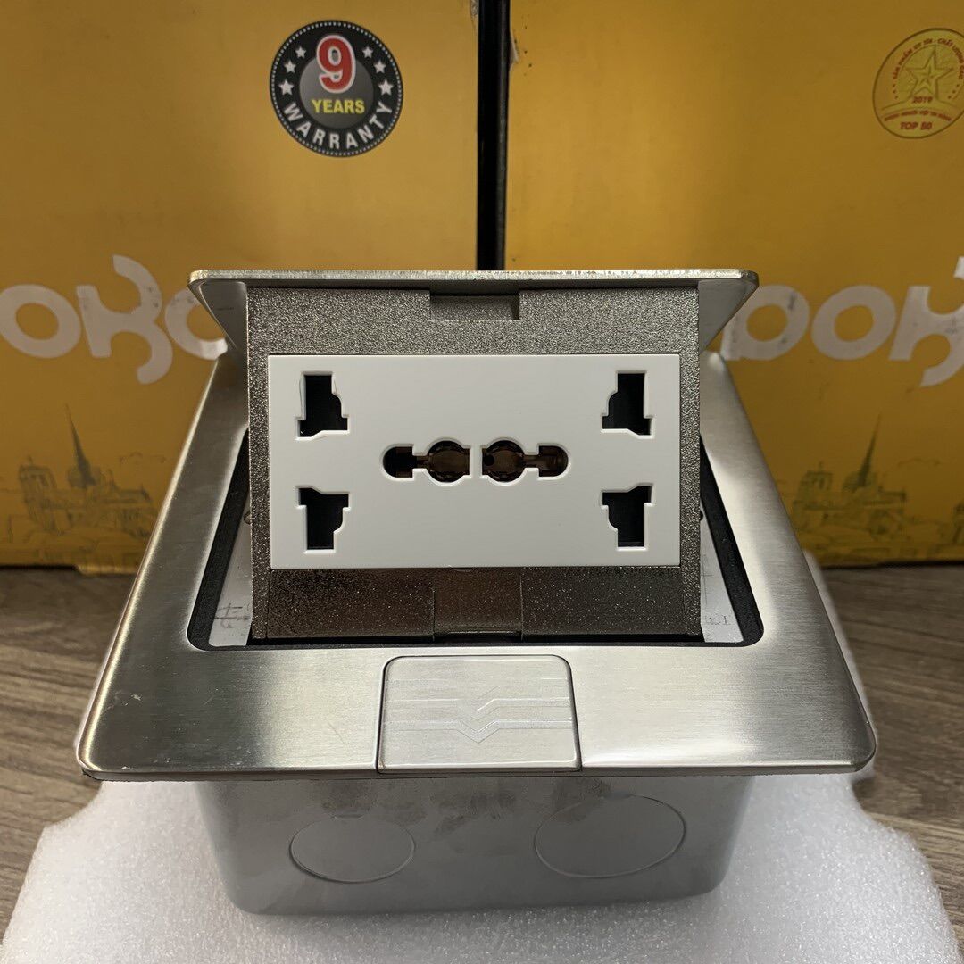 Bộ ổ cắm âm sàn Dobo