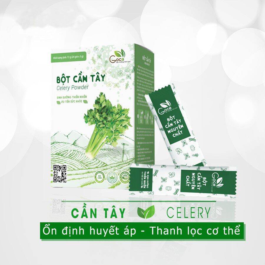 BỘT CẦN TÂY NGUYÊN CHẤT-24 GÓI×3G