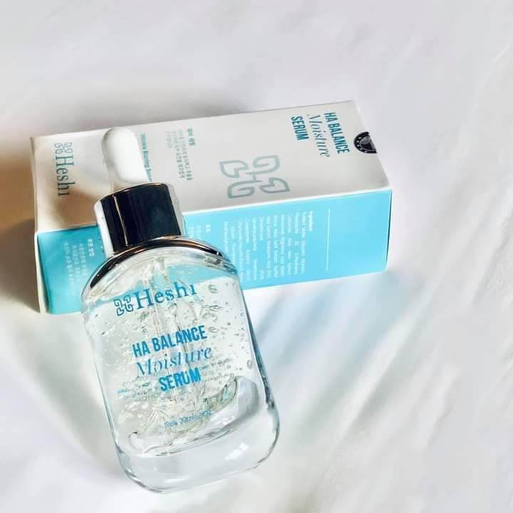 Serum căng bóng ha heshi tặng kèm 2 mặt nạ banobagi
