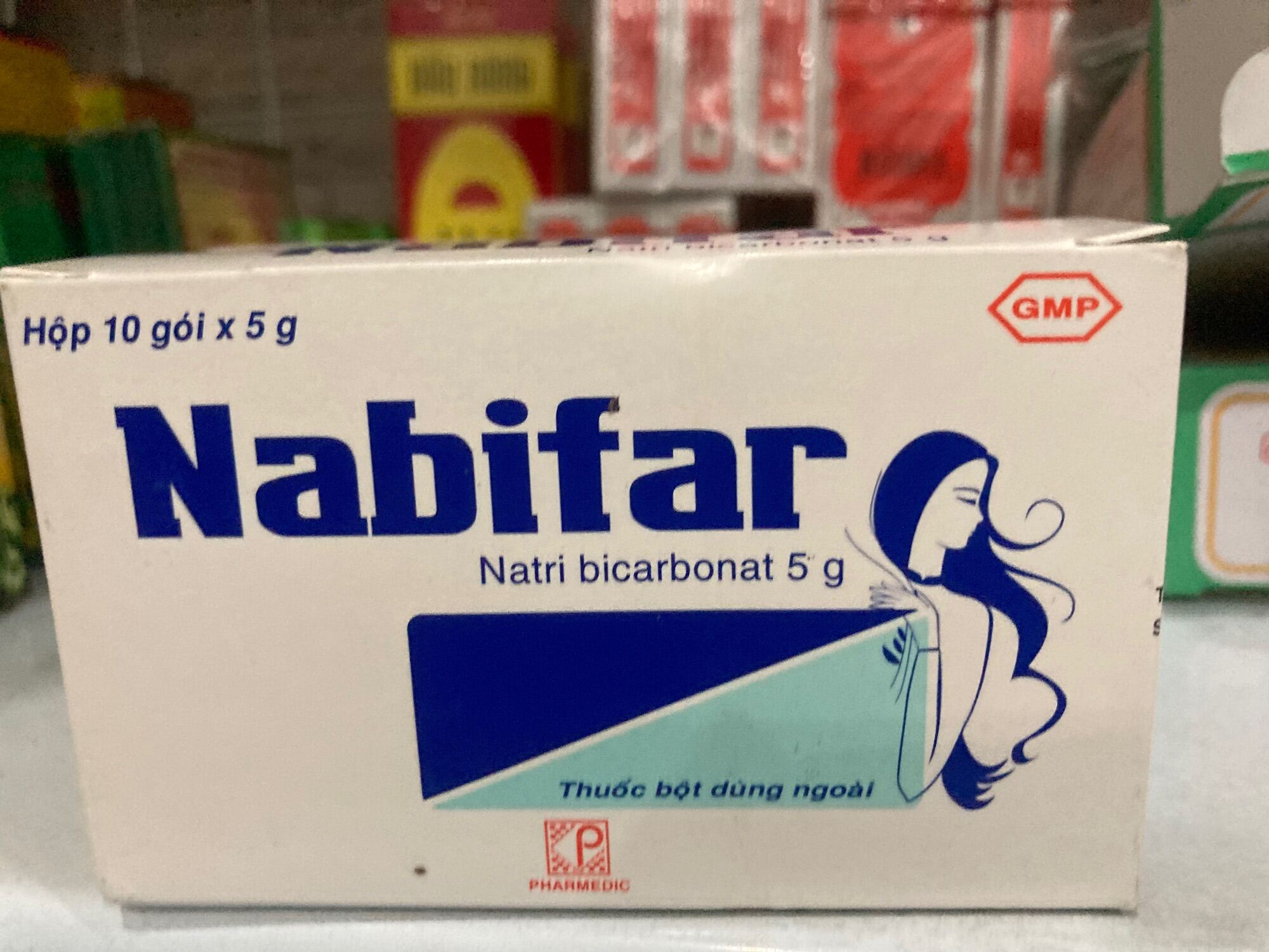 Muối pha dung dịch vệ sinh phụ nữ Nabifar