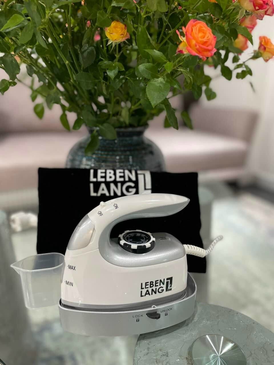 Bàn là hơi nước du lịch lebenlang lbl66673 kèm túi đựng.