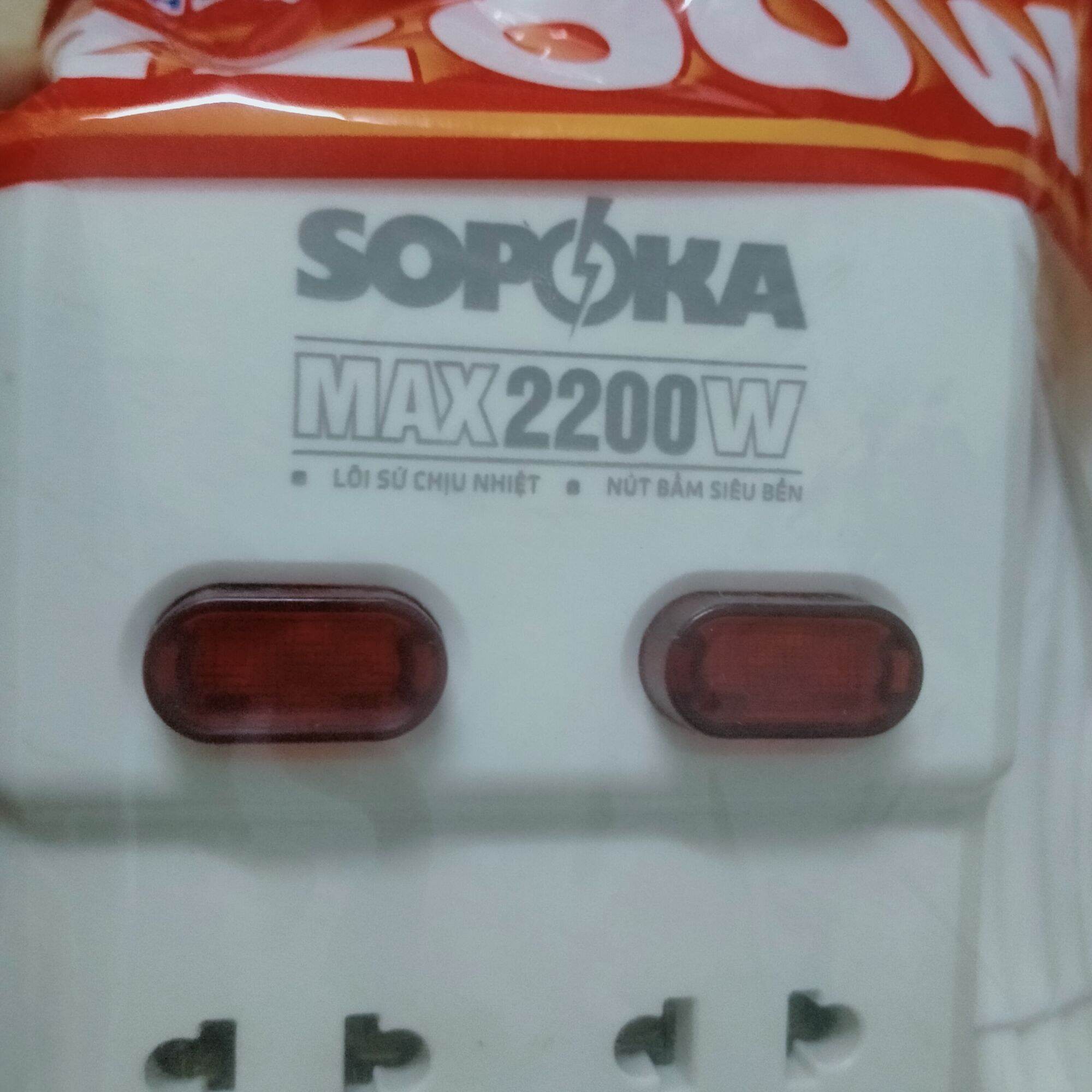 Ổ cắm điện 10 lỗ SOPOKA