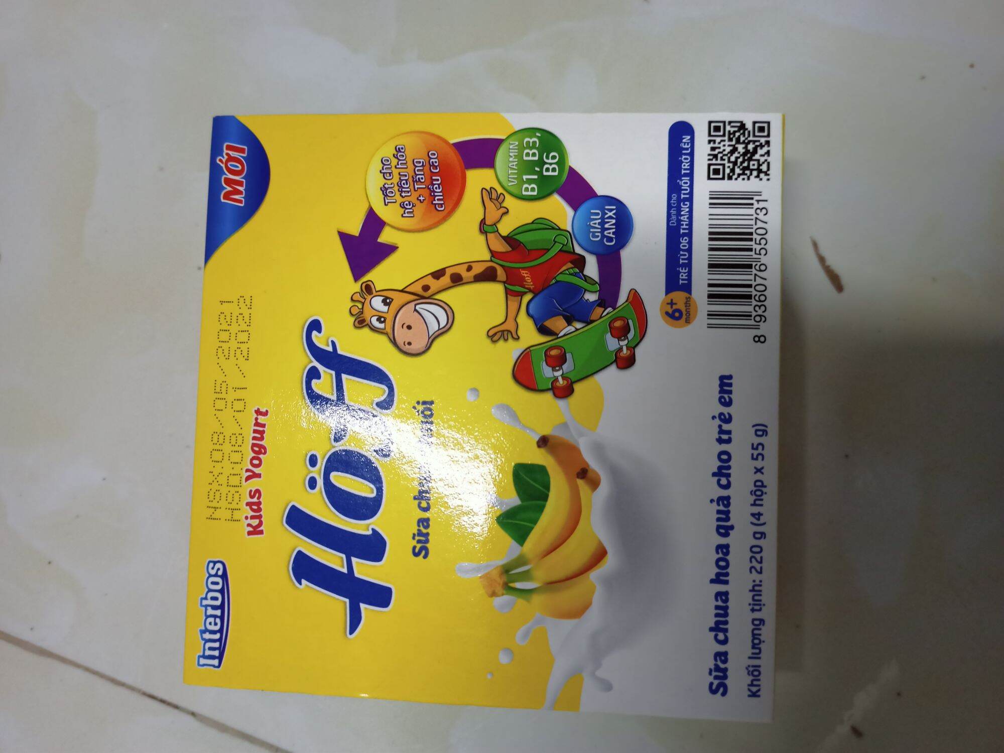 (DATE 2024) 4H SỮA CHUA HOFF VỊ CHUỐI