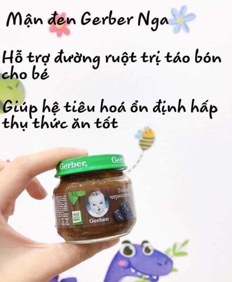 MẬN ĐEN NGHIỀN GERBER - Nga