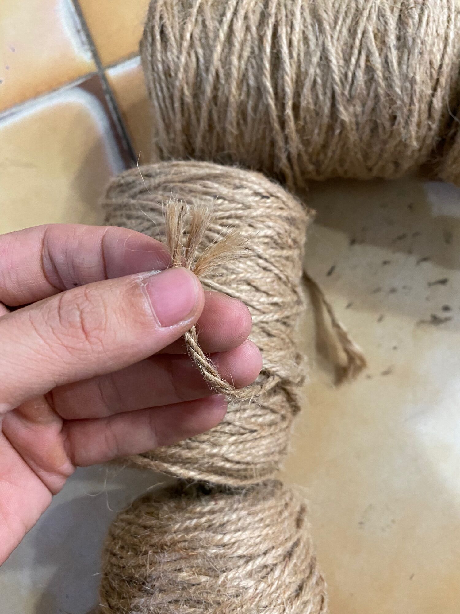 Dây thừng - dây gai gói trang trí, làm đồ hanmade