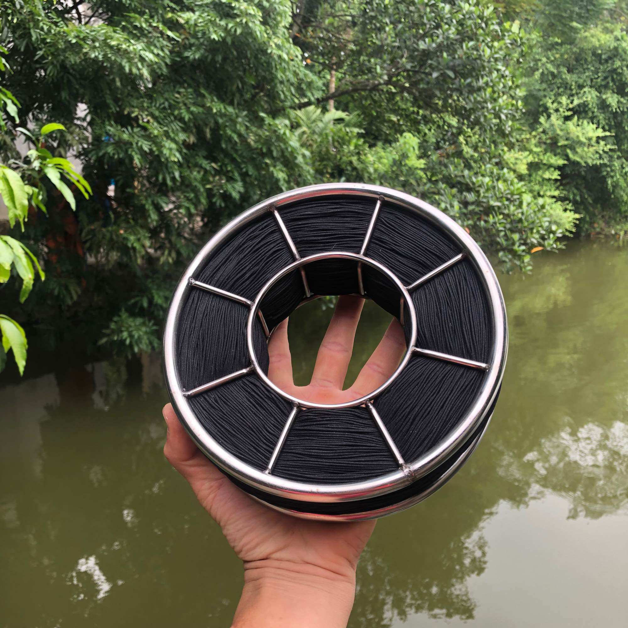 Guồng Inox Cuộn Dây Thả Diều
