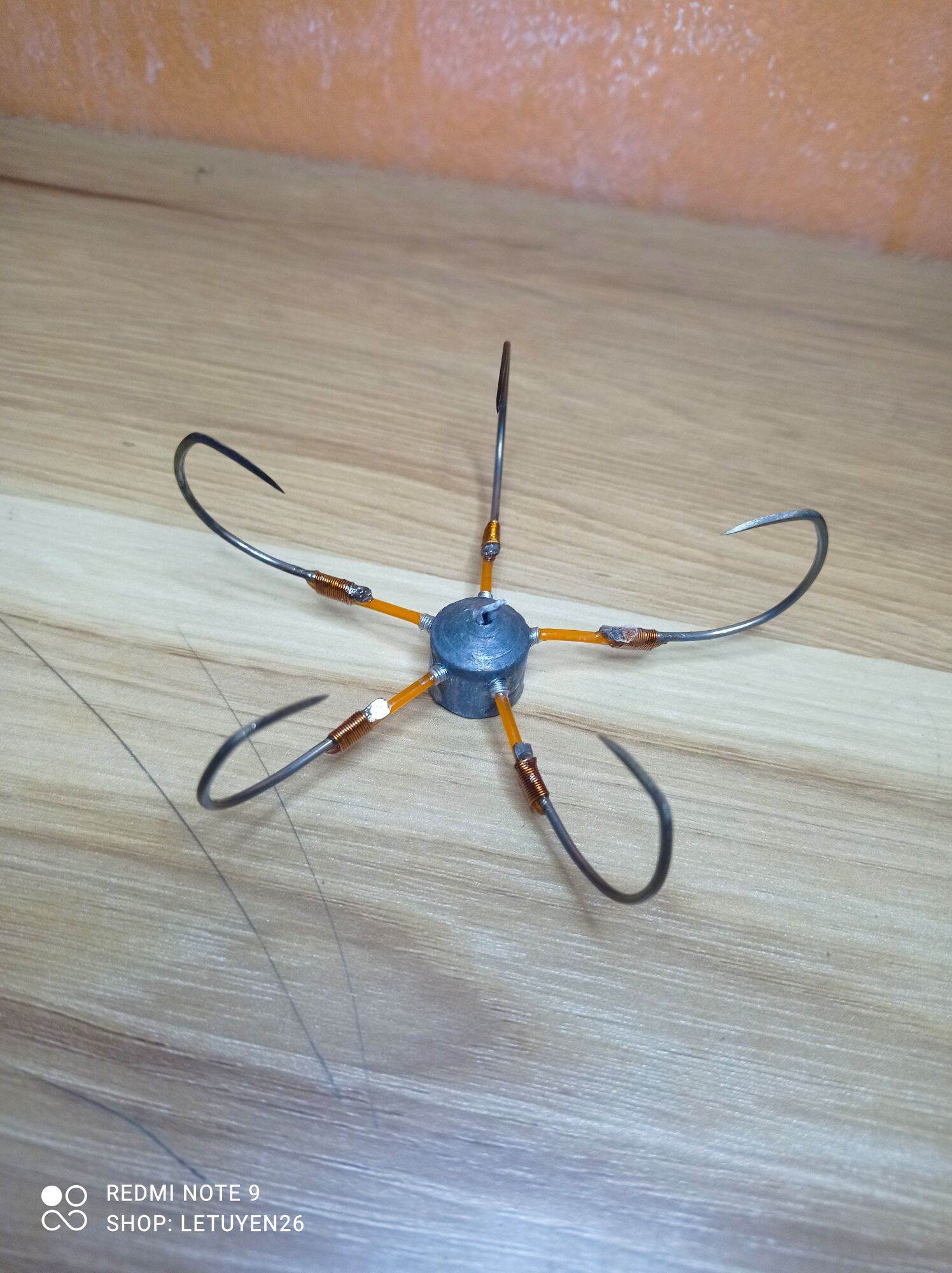 Lưỡi câu ngũ chì đúc số 14