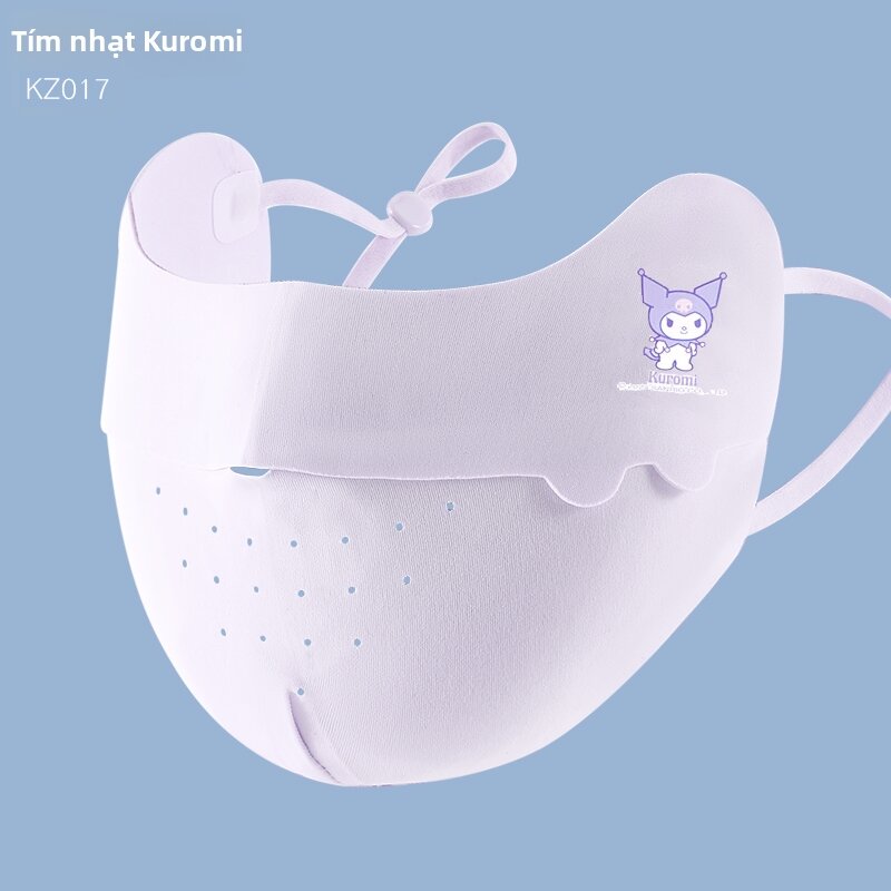 Hello Kitty | Mặt Nạ Chống UV Toàn Mặt Chống Nắng Thoáng Khí Lụa Lạnh