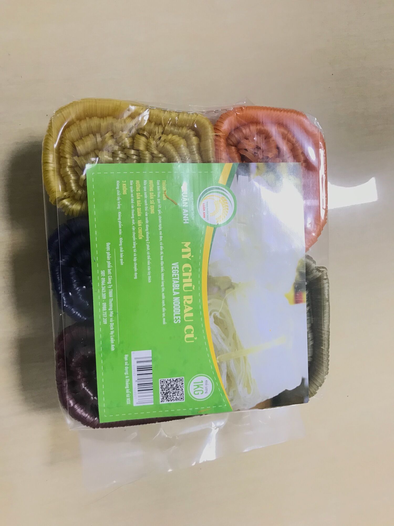 Mỳ rau củ hữu cơ ăn kiêng giảm cân