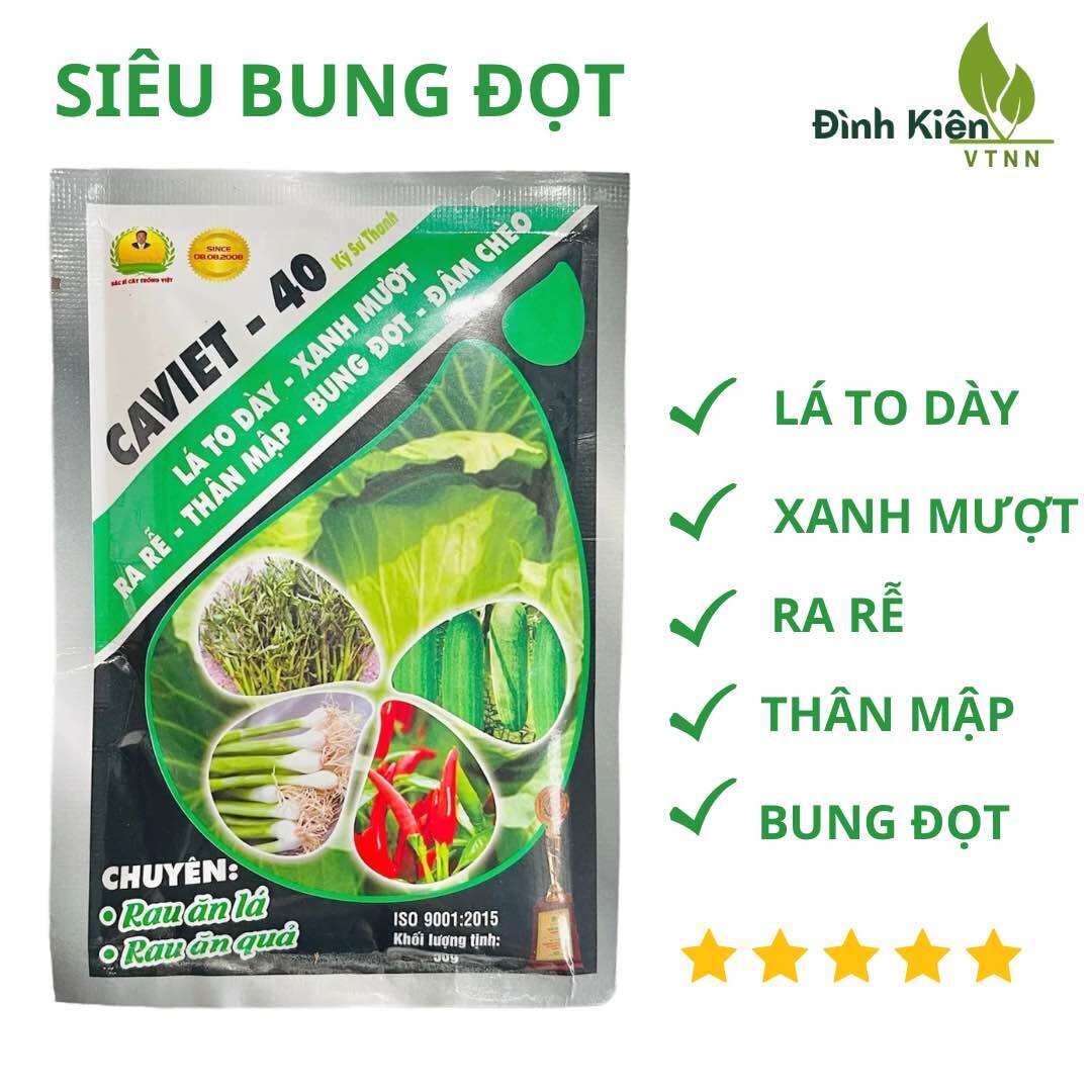 Phân bón lá siêu bung đọt, đâm chèo, ra rễ, thân mập, lá to, xanh mượt