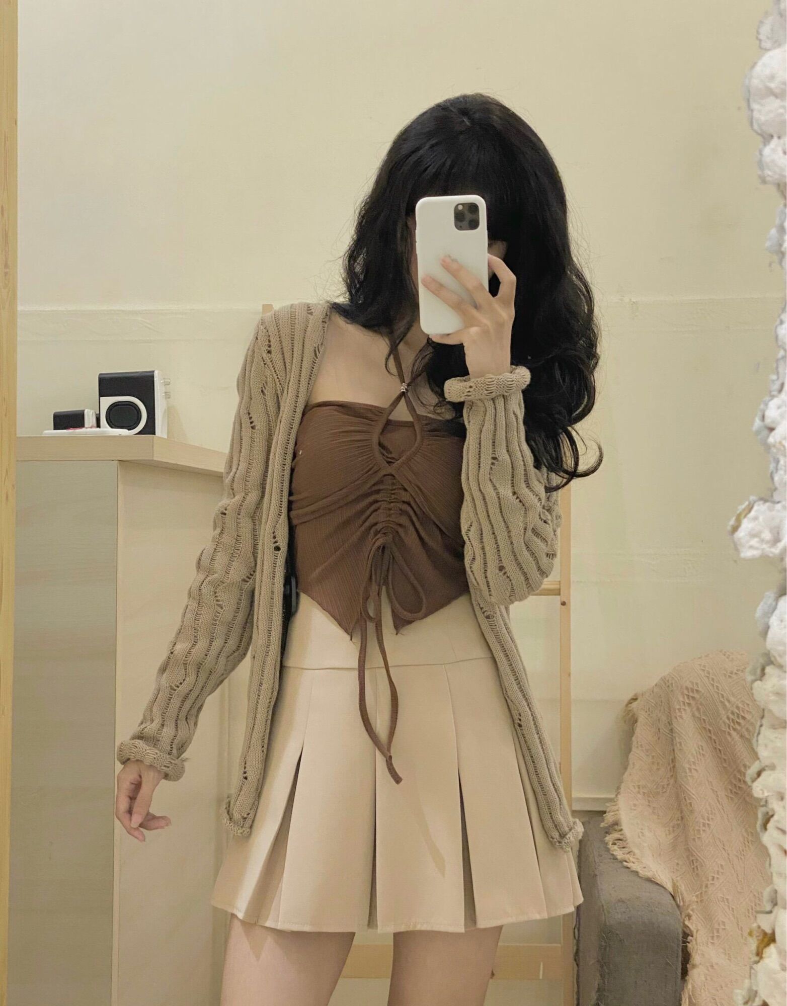 Áo croptop cột dây kiểu - CR104