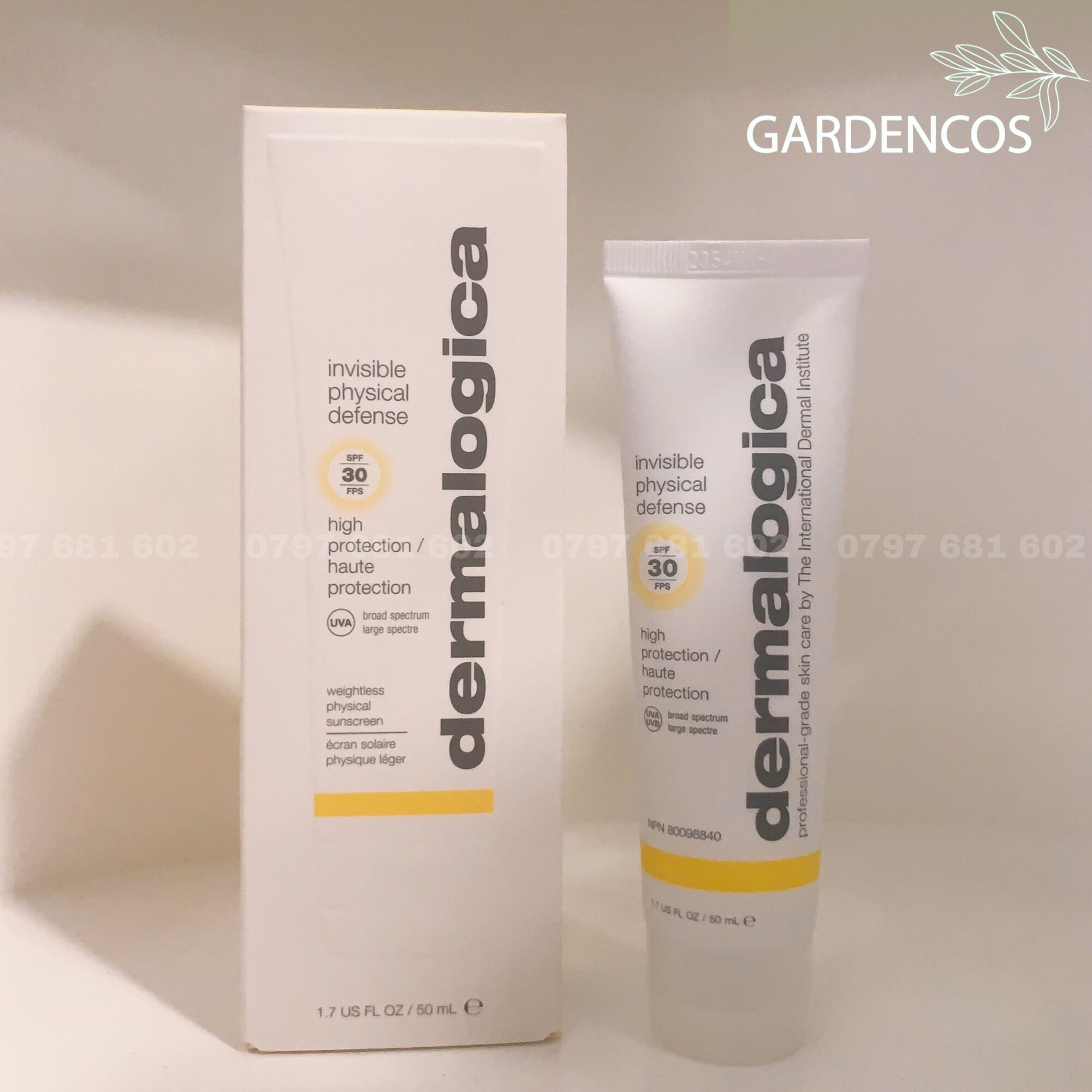 Kem Chống Nắng Cho Da Nhạy Cảm Dermalogica Invisible Physical Defense