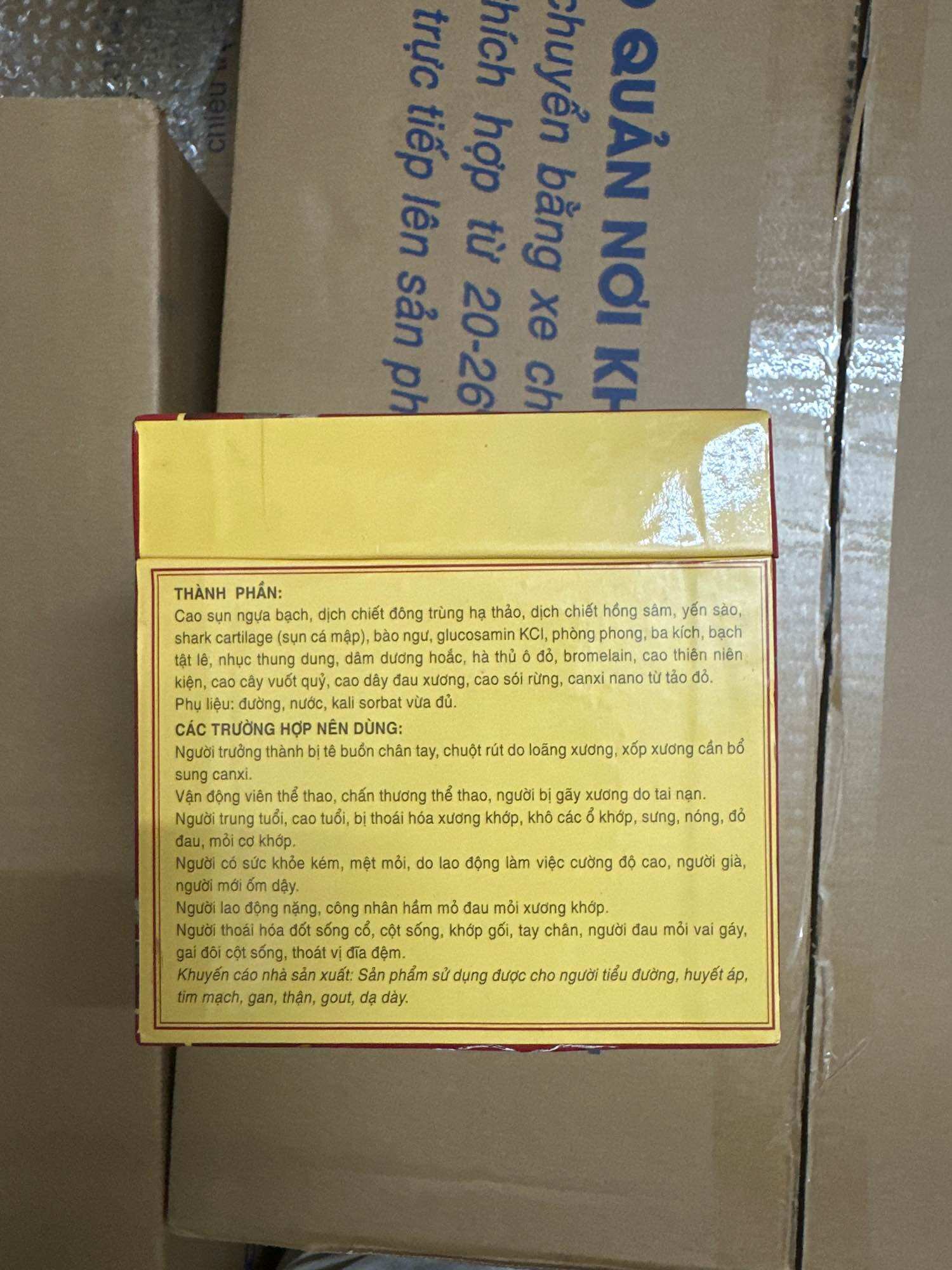Cao Sụn ngựa bạch Hồng sâm Đông Trùng hạ thảo