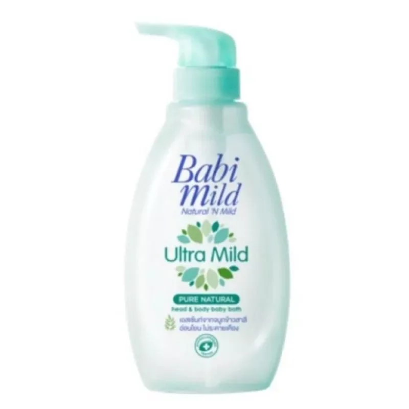 Sữa tắm gội Babi Mild 380ml-400mlThái Lan