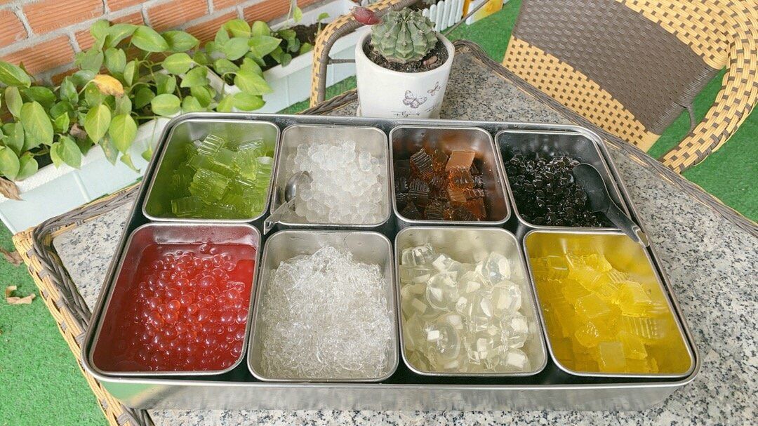 Khay đựng topping,đồ ăn