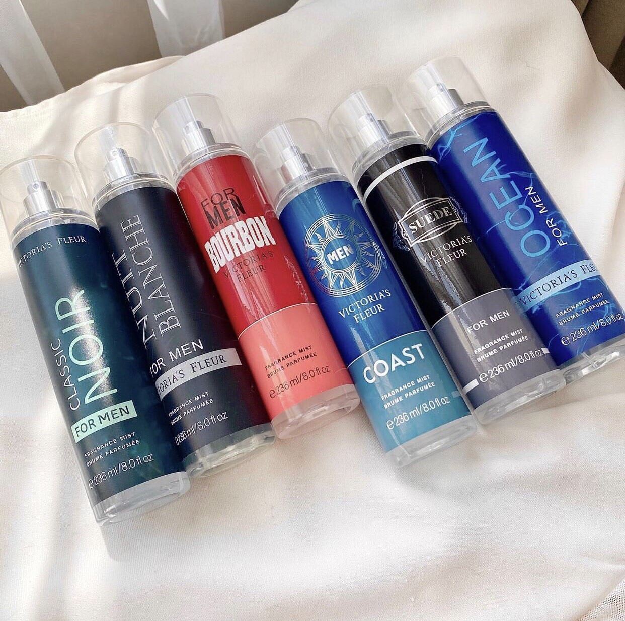 Xịt thơm Body mist cho nam, body mist Victoria’s Fleur Nội địa Trung