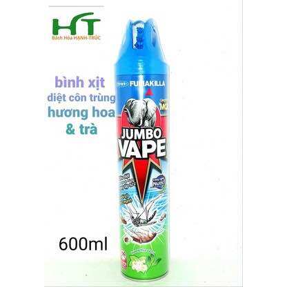 Xịt côn trùng Jumbo vape 300-600ml