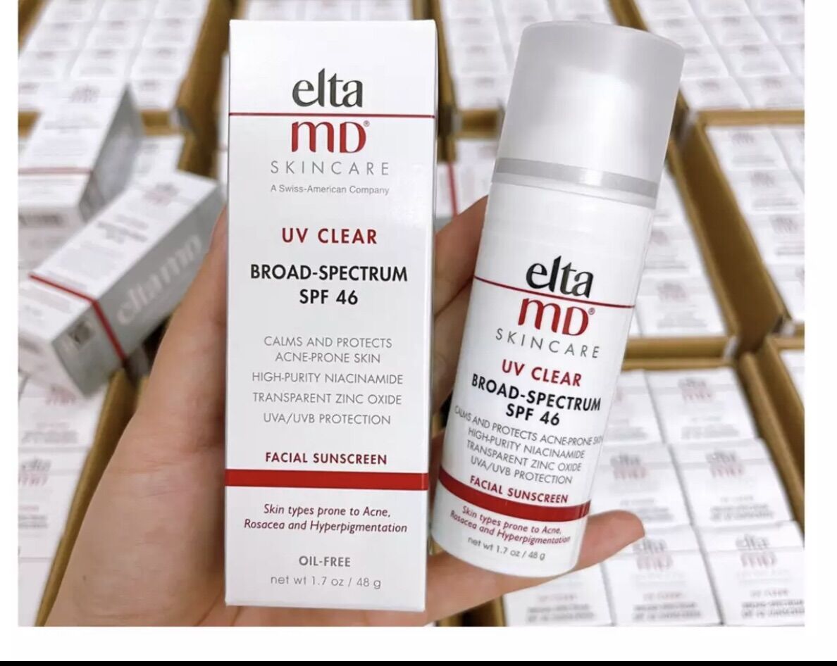 Kem chống nắng elta md uv clear broad-spectrum spf 46 - xách tay