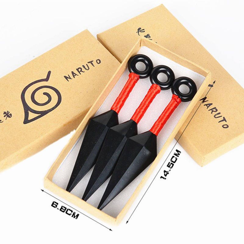 Sét 3 kunai Naruto hoá trang cosplay/kunai anime Naruto