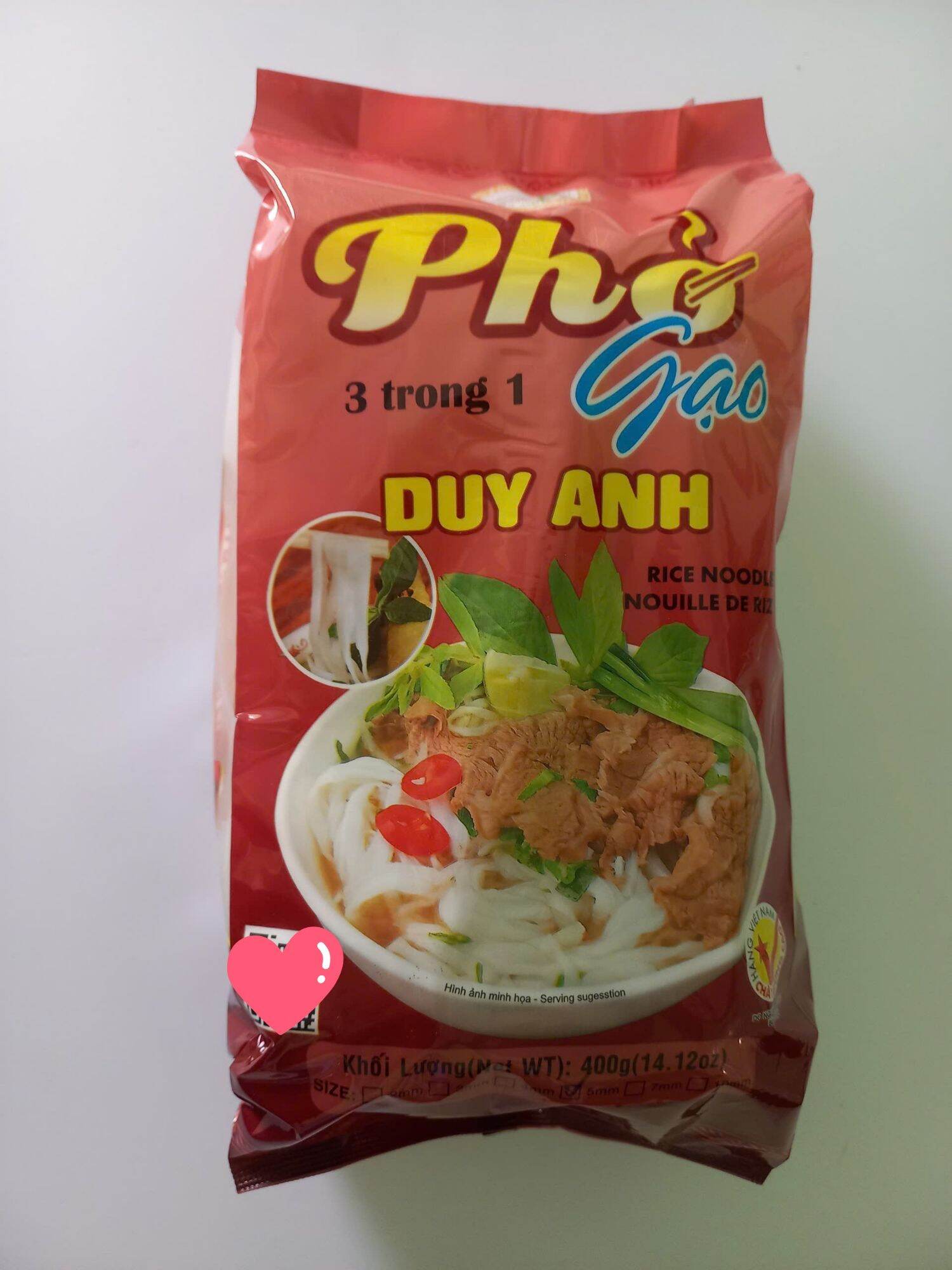 400g of Duy Anh Foods Pho Cake