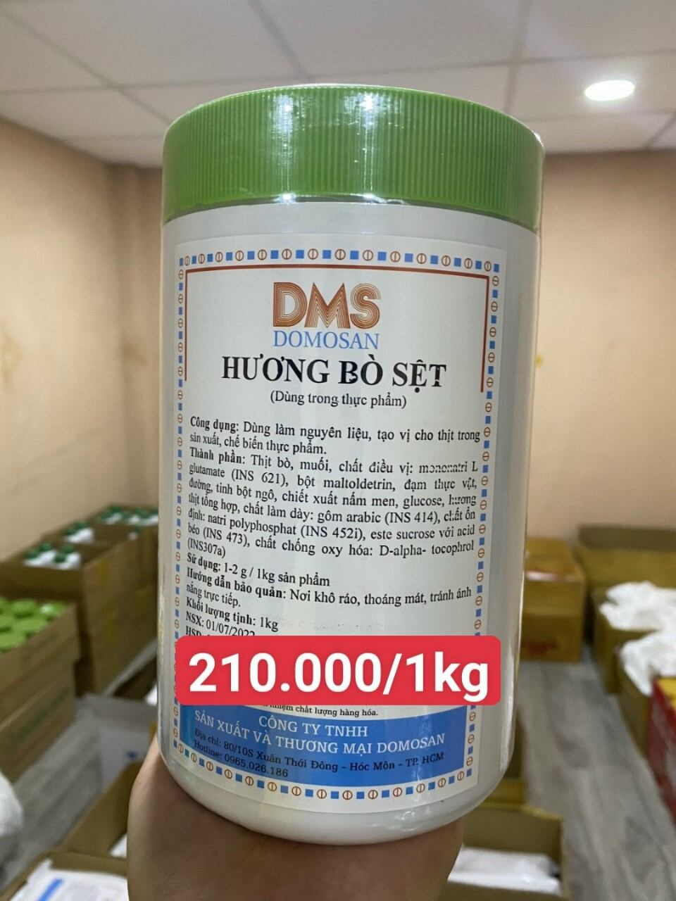 1kg hương bò sệt 2204 - tạo mùi thơm đặc trưng
