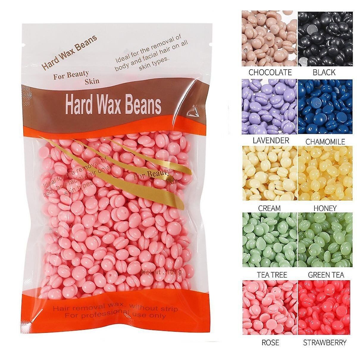 Túi 100G Sáp Wax Lông Nóng Tẩy Lông Cánh Tay Chân Tóc HARD WAX BEAN