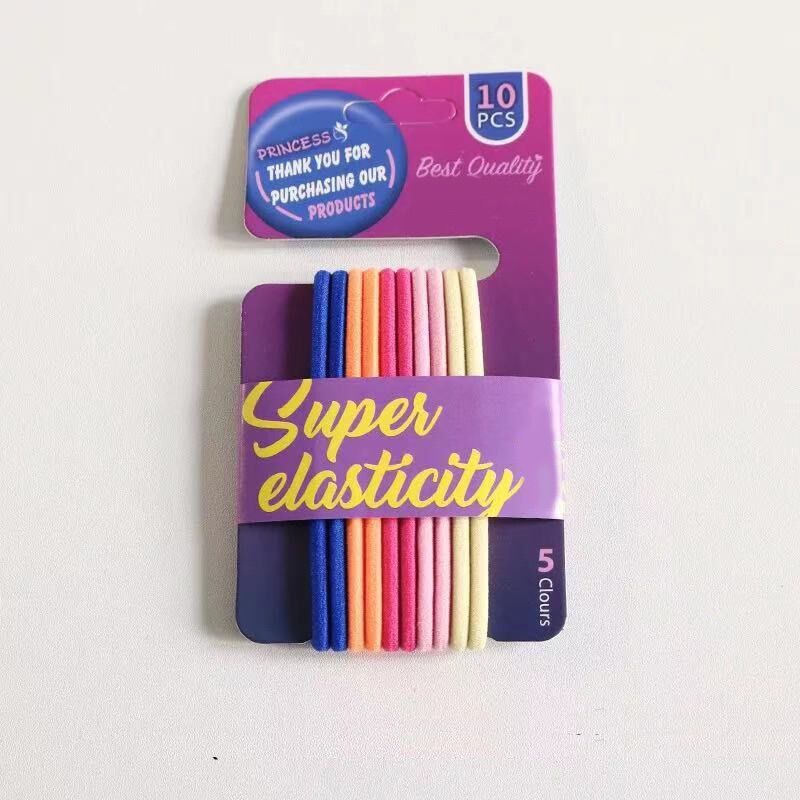Set 10 dây thun màu sắc Super Elasticity
