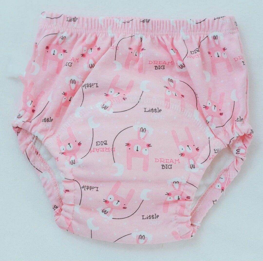 (Giặt được) Tã Vải Quần Bỏ Bỉm Hoạ Tiết Cotton 6 Lớp Cho Em Bé 3-22kg